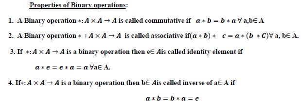 CBSE Class 12 Mathematics Relations And Functions Notes Set A